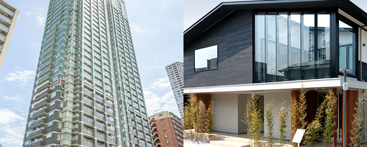 一戸建て・マンションの査定・売却
たったの30秒で
カンタン問い合わせ!
入力は4項目だけ!
種別
所在地 お名前
連絡先
当社を
また利用したい
成約件数
購入相談件数
94.4%
31,000
160,000
件以上※2
件以上※2
※1 当社でお取引いただいた売主様対象に2024年度10月~3月に実施したアンケートで、もし不
動産取引の機会が生じた際、 再度当社のご利用についてご検討いただけると回答いただいた方の割
合です。
※22024年度全国年度実績